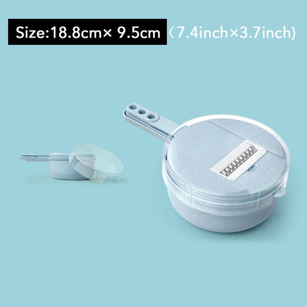 9 in 1 Mandoline Slicer Vegetables Slicer Potato Peeler Carrot Onion Grater with Strainer Kitchen Accessories Vegetable Cutter