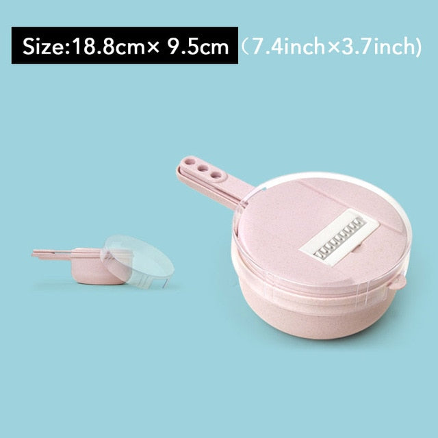 9 in 1 Mandoline Slicer Vegetables Slicer Potato Peeler Carrot Onion Grater with Strainer Kitchen Accessories Vegetable Cutter